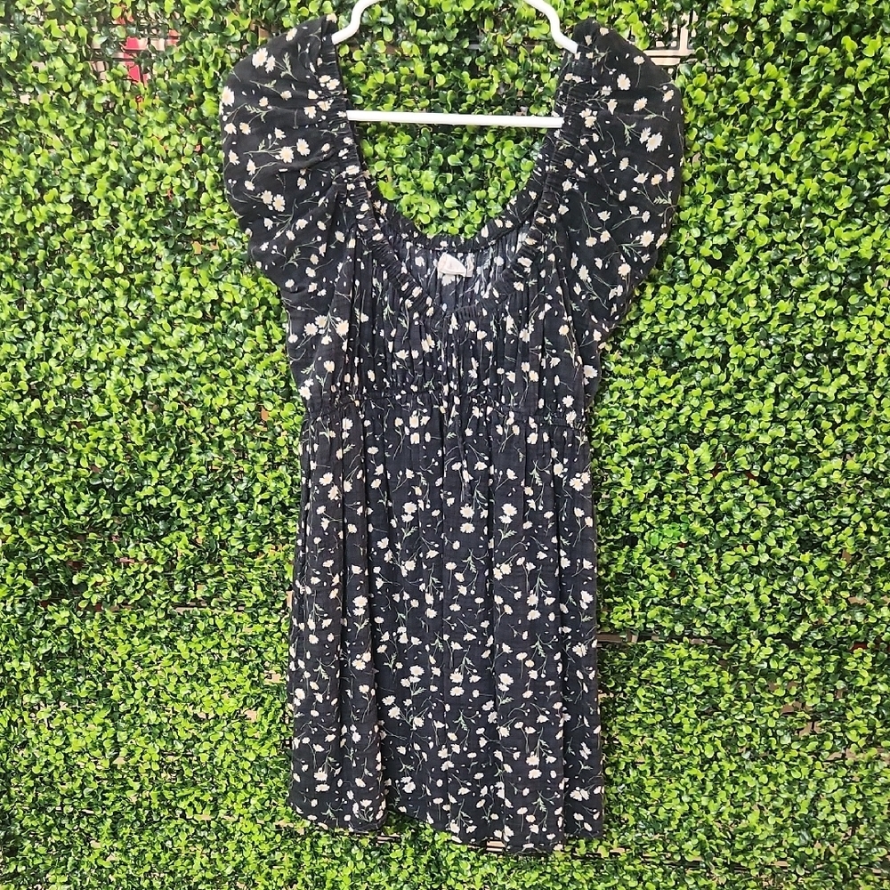 Floral Black Dress Alterd State LARGE